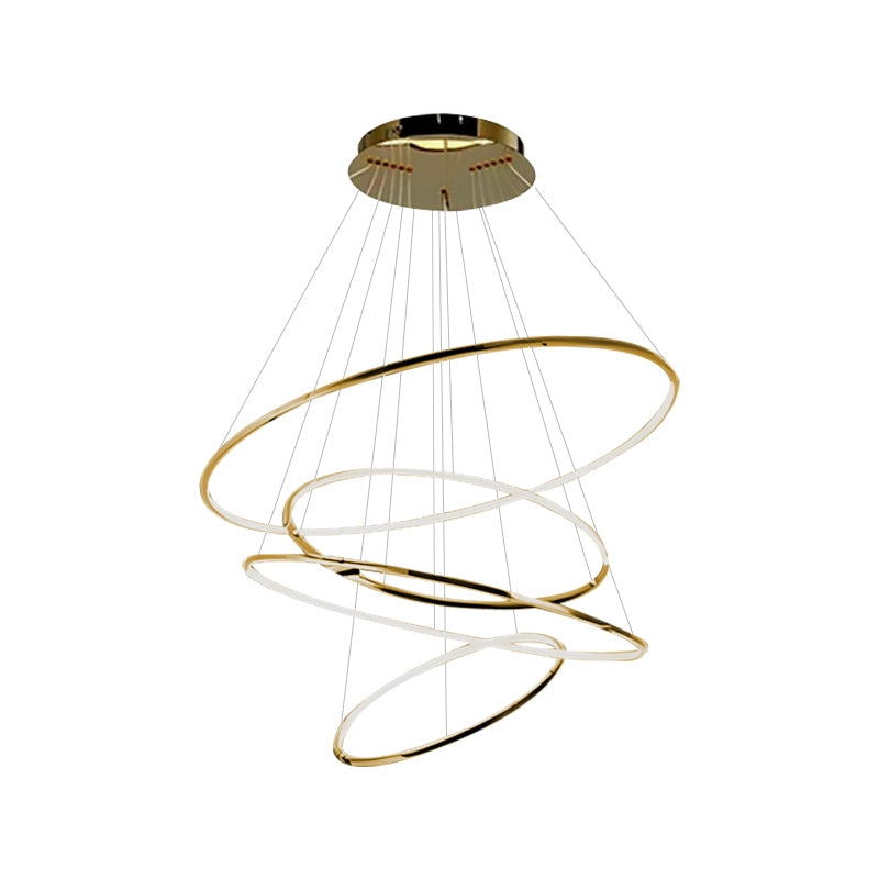 Eloer Large Tiered Ring Foyer Chandelier