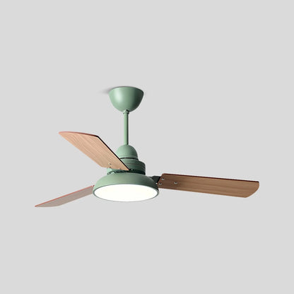 Eloer Modern Minimalist Three Leaf Ceiling Fan Light