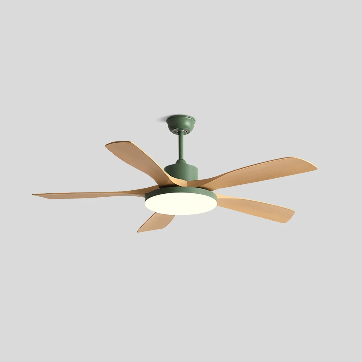 Eloer Living Room 6-Leaf Ceiling Fan Light