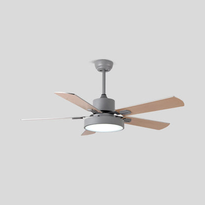 Eloer 5 Blade Vintage Ceiling Fan Light for Living Room