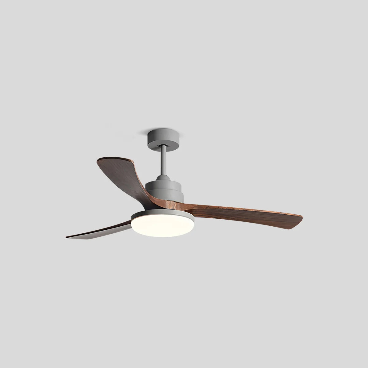 Luvori High Wind Solid Wood Ceiling Fan Light