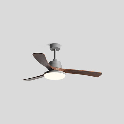 Luvori High Wind Solid Wood Ceiling Fan Light