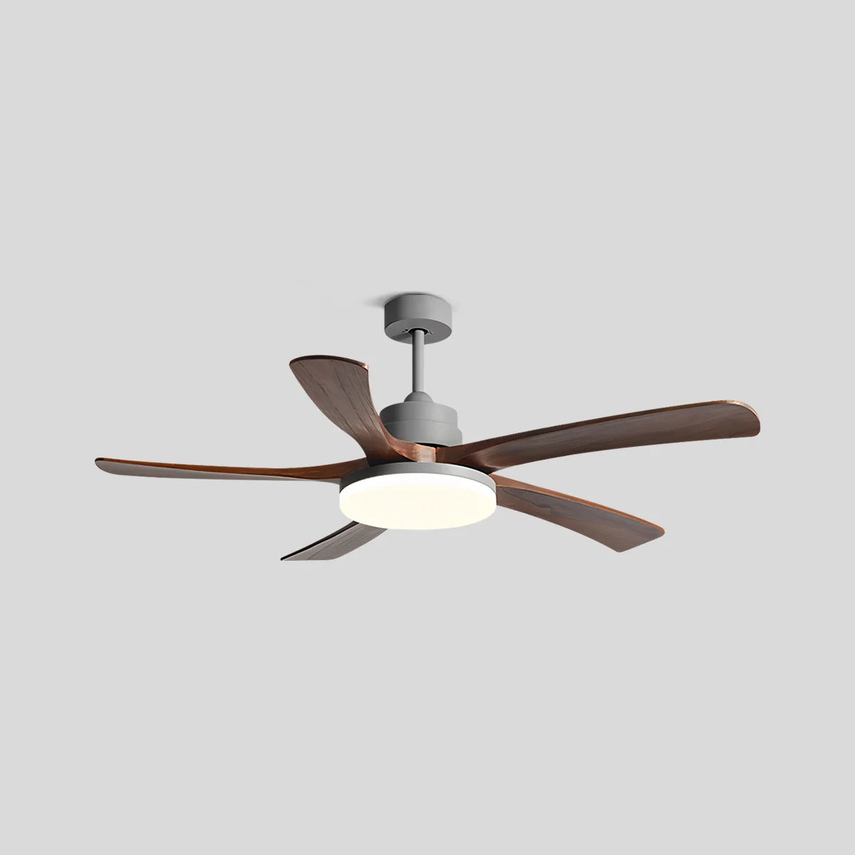 Luvori High Wind Solid Wood Ceiling Fan Light
