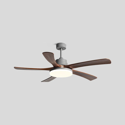 Luvori High Wind Solid Wood Ceiling Fan Light