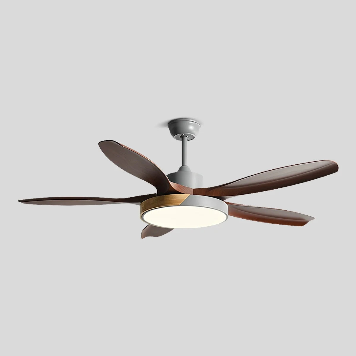 Luvori Nordic Living Room Ceiling Fan with Light
