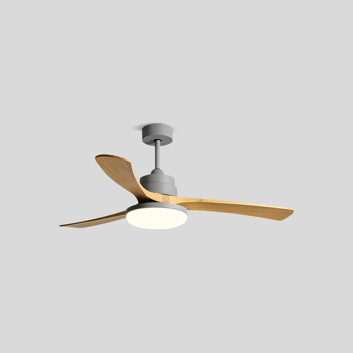Luvori High Wind Solid Wood Ceiling Fan Light