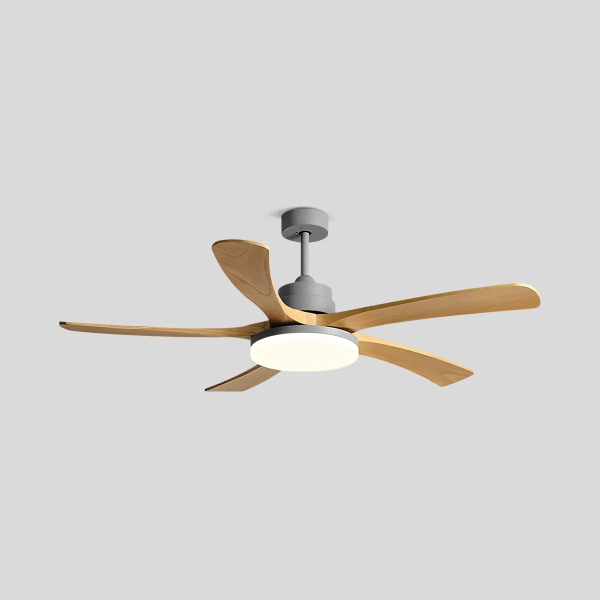 Luvori High Wind Solid Wood Ceiling Fan Light