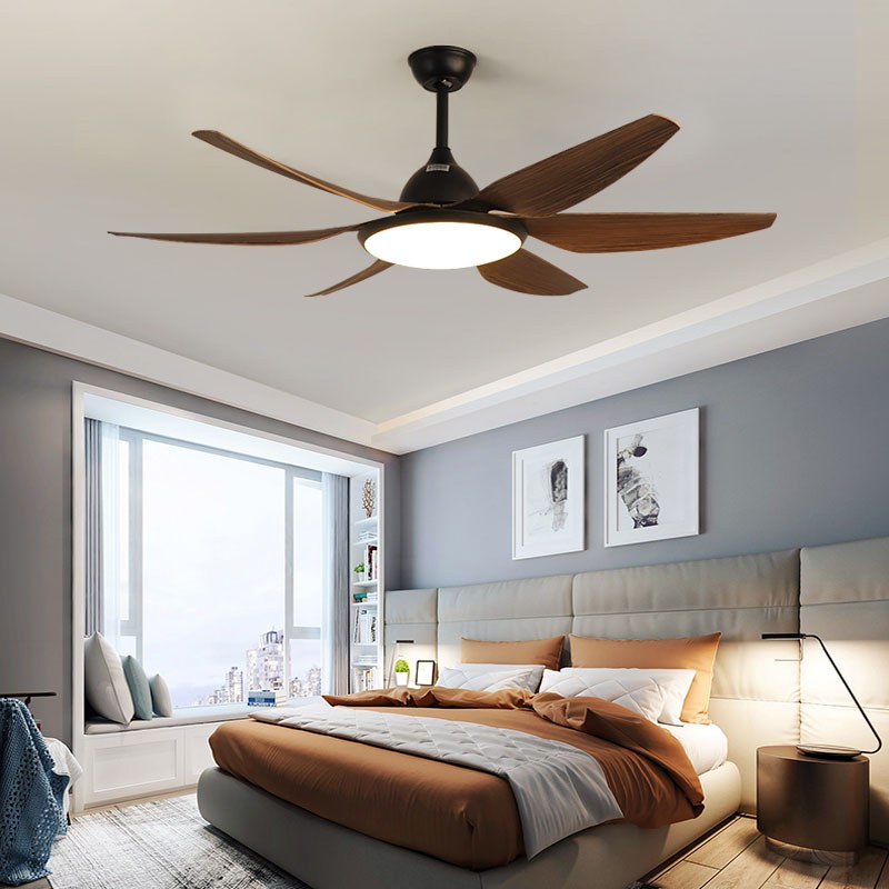 Eloer Reversible Large Ceiling Fan Light for Living Room