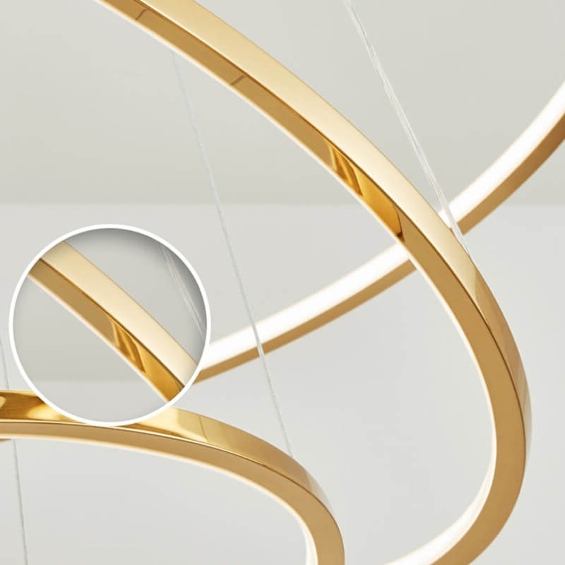 Eloer Large Tiered Ring Foyer Chandelier