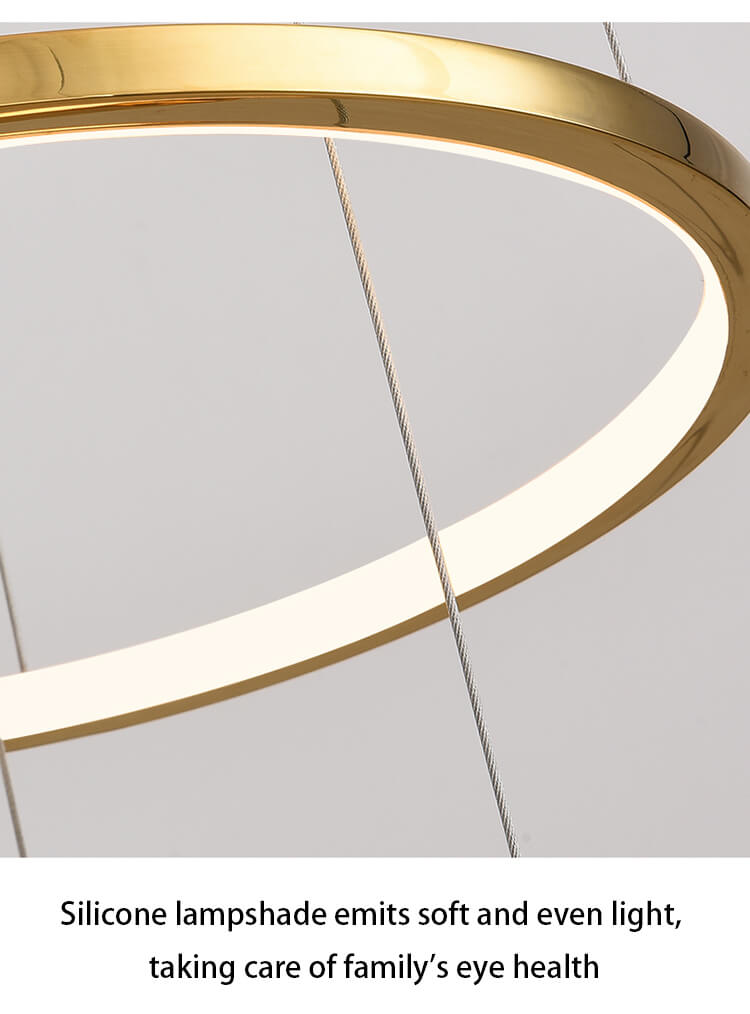 Eloer Large Tiered Ring Foyer Chandelier