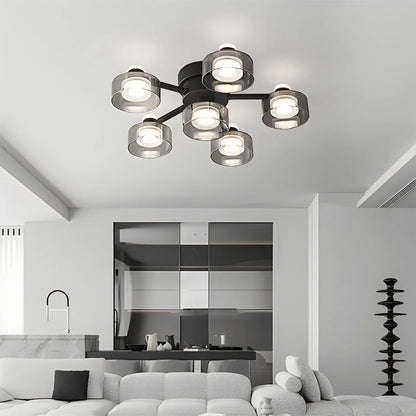Eloer Light Luxury Creative Glass Chandelier