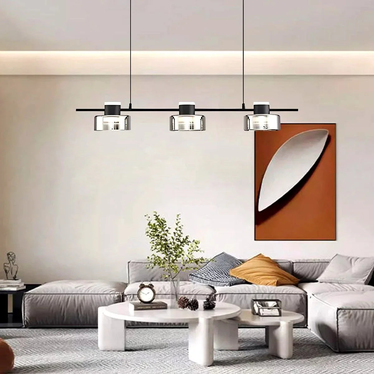 Eloer Light Luxury Creative Glass Chandelier