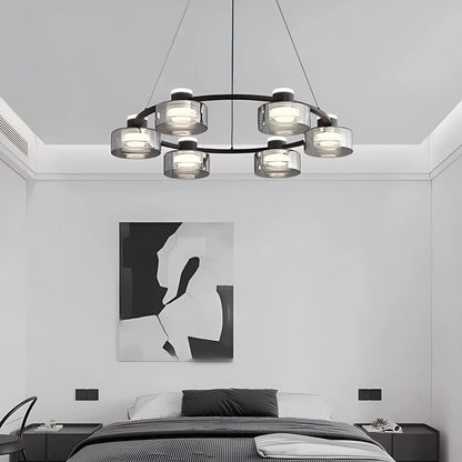 Eloer Light Luxury Creative Glass Chandelier