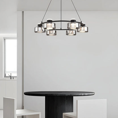 Eloer Light Luxury Creative Glass Chandelier