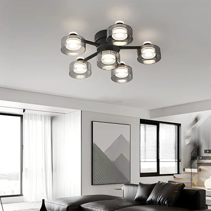 Eloer Light Luxury Creative Glass Chandelier
