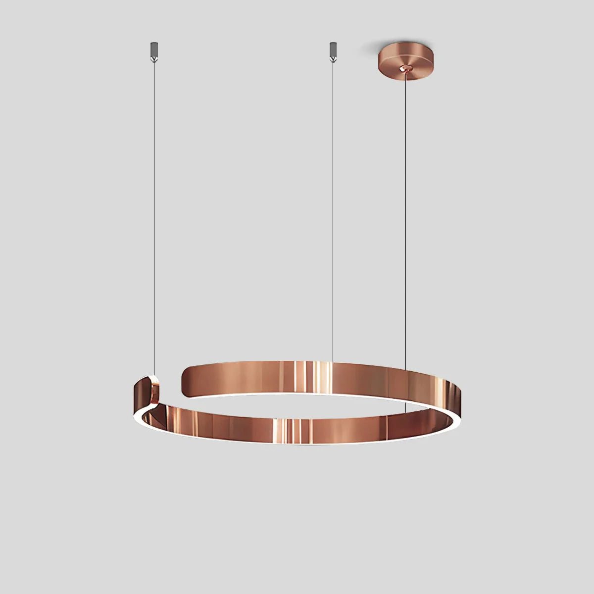 Eloer Modern Ring LED Chandelier for Living Room