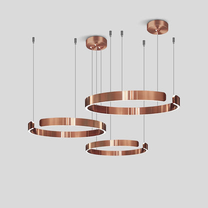 Eloer Modern Ring LED Chandelier for Living Room