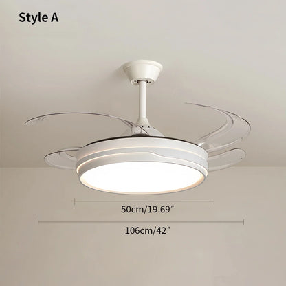 Eloer LED Ceiling Fan Light with Remote Control