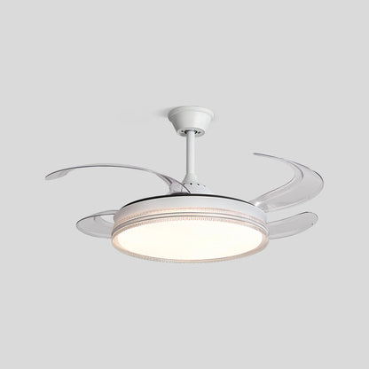 Eloer Modern LED Ceiling Fan Lights with Remote Control