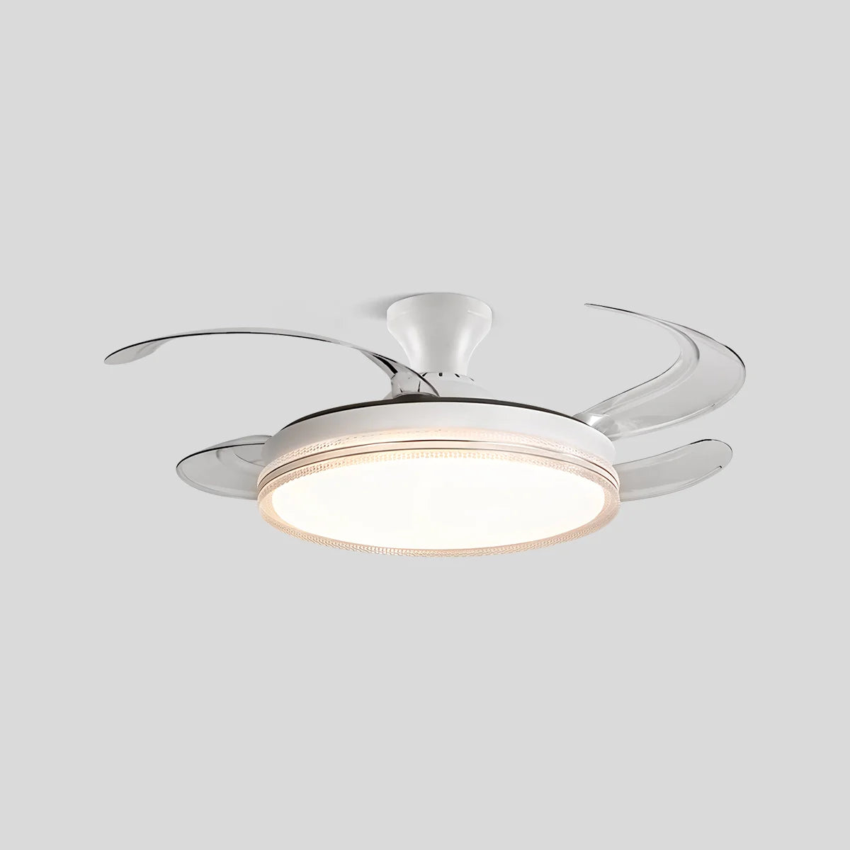 Eloer Modern LED Ceiling Fan Lights with Remote Control