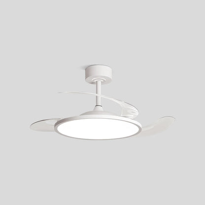 Eloer Silent Remote Control White Ceiling Fan Light