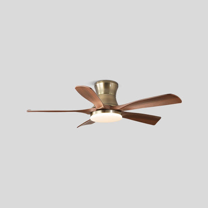 Eloer Modern 5-leaf Remote Control Ceiling Fan Light