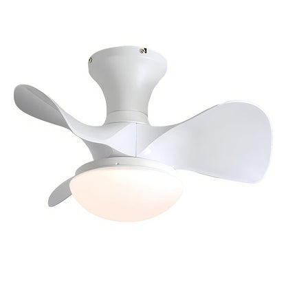 Eloer Small Propeller Ceiling Fan With Light for Bedroom