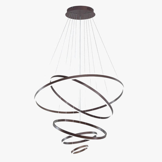 Eloer Tiered Ring Chandelier for Dining Room