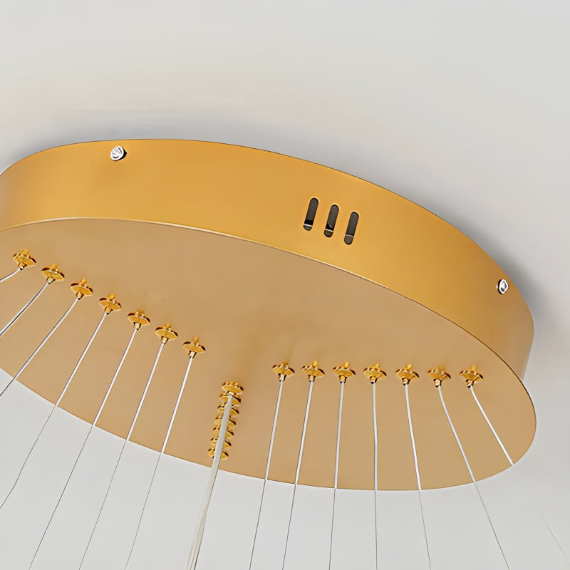 Eloer Tiered Ring Chandelier for Dining Room