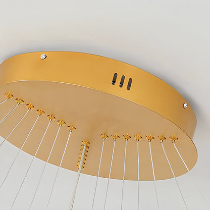 Eloer Tiered Ring Chandelier for Dining Room