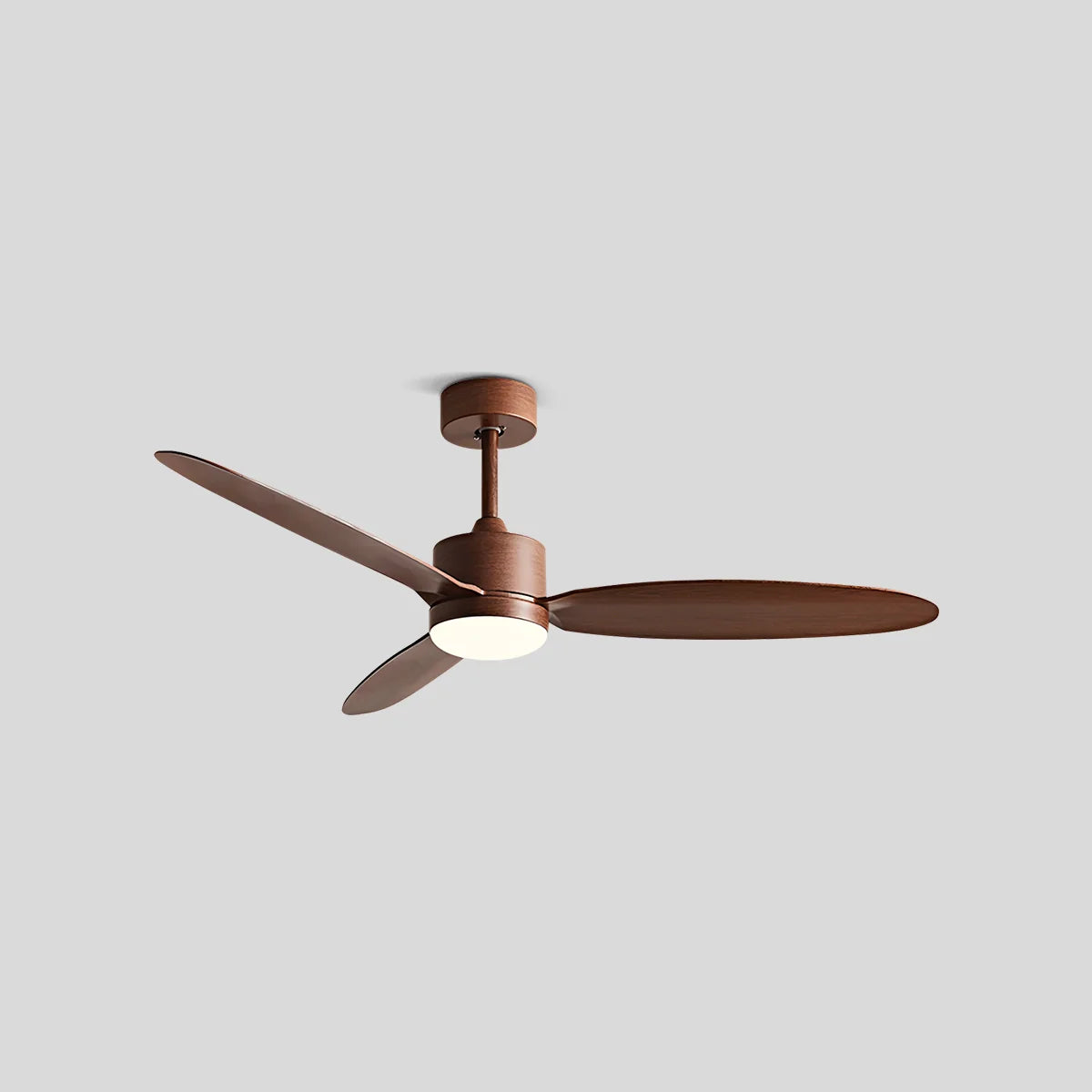 Eloer 3-Blade Ceiling Fan With Light for Bedroom