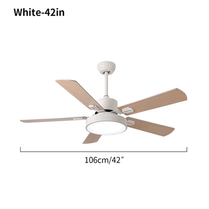 Eloer 5 Blade Vintage Ceiling Fan Light for Living Room