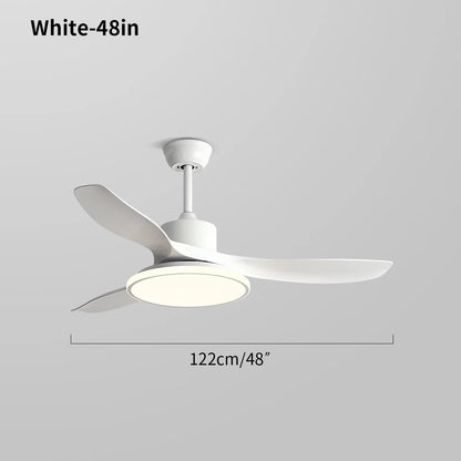 Eloer Modern 3 Blade Ceiling Fan with Light