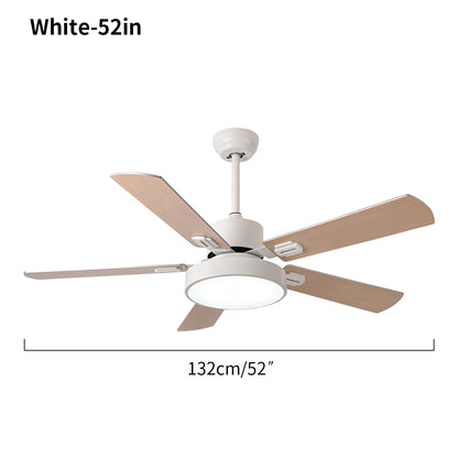 Eloer 5 Blade Vintage Ceiling Fan Light for Living Room