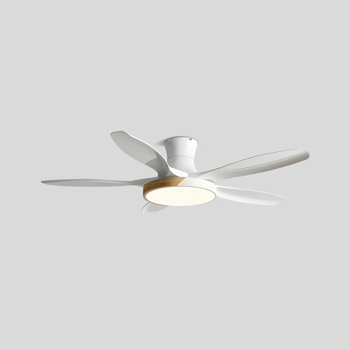 Luvori Nordic 5-Blade LED Ceiling Fan Light