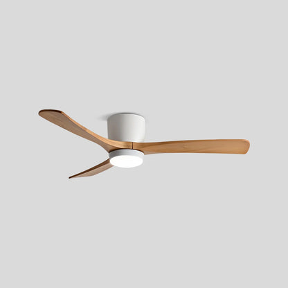 Eloer Large Low Profile Ceiling Fan with Light