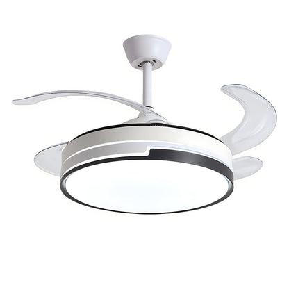 Luvori Remote Minimalist Hugger Ceiling Fan Light