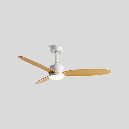 Eloer 3-Blade Ceiling Fan With Light for Bedroom