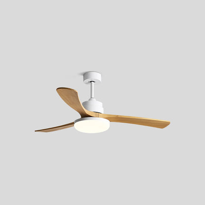 Luvori High Wind Solid Wood Ceiling Fan Light