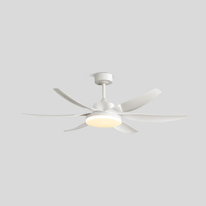 Eloer Nordic Style LED 6-Blade Ceiling Fan with Light