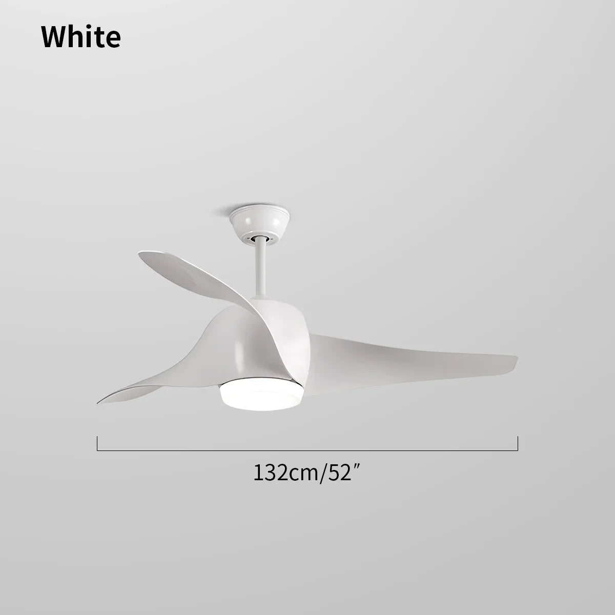 Eloer Propeller Ceiling Fan Lamp for Dining Room