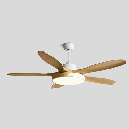 Luvori Nordic Living Room Ceiling Fan with Light