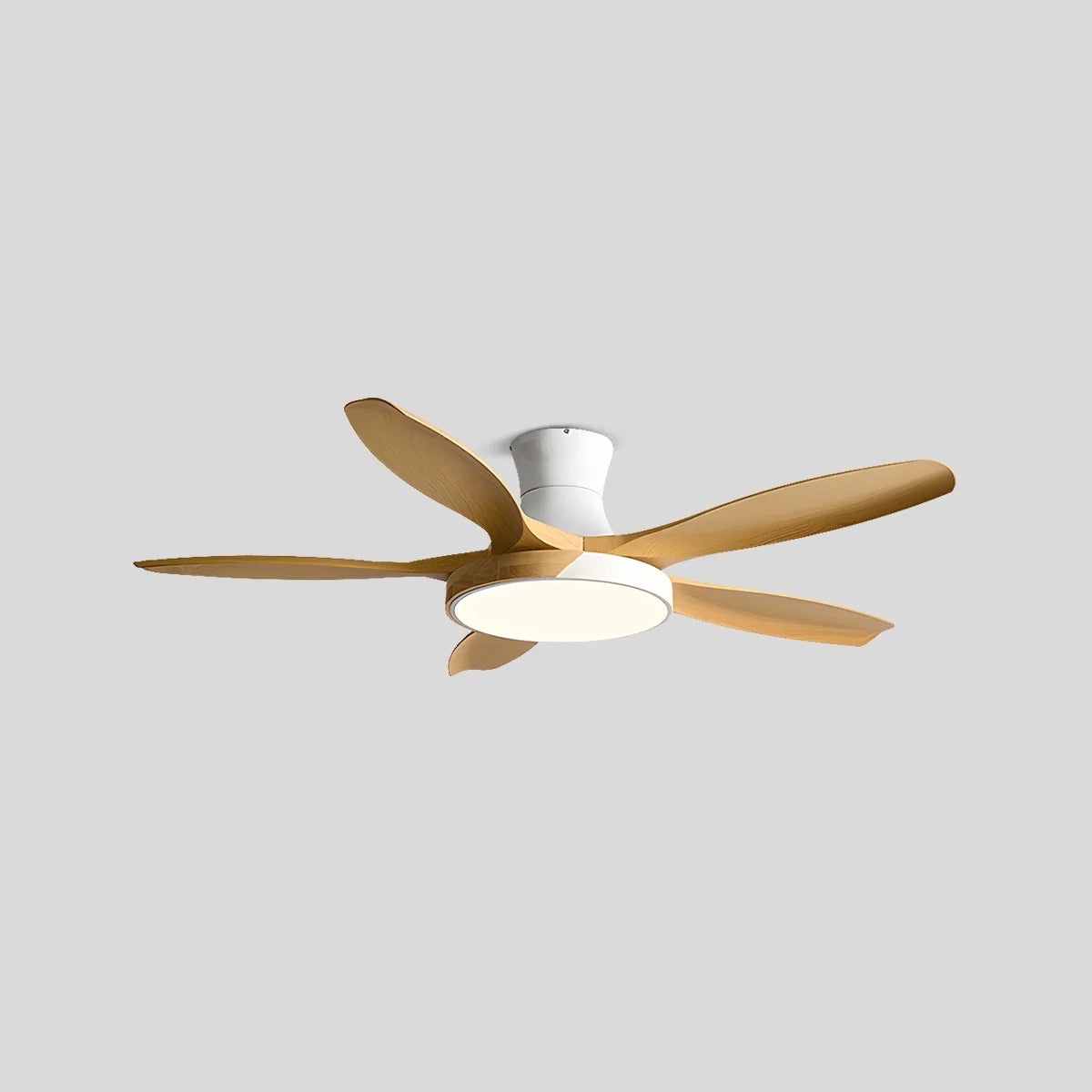Luvori Nordic 5-Blade LED Ceiling Fan Light