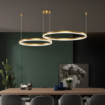Eloer Modern Wireless Ring Chandelier Ceiling Lamp