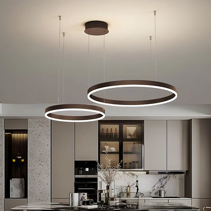 Eloer Modern Wireless Ring Chandelier Ceiling Lamp