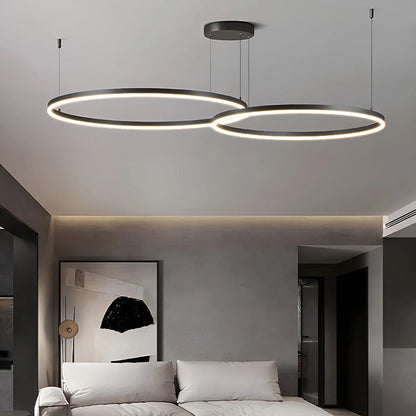 Eloer Modern Wireless Ring Chandelier Ceiling Lamp
