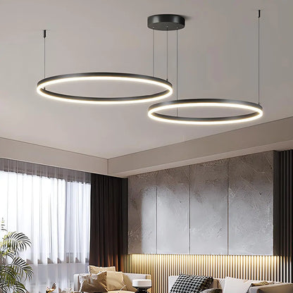 Eloer Modern Wireless Ring Chandelier Ceiling Lamp