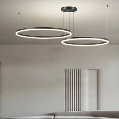 Eloer Modern Wireless Ring Chandelier Ceiling Lamp
