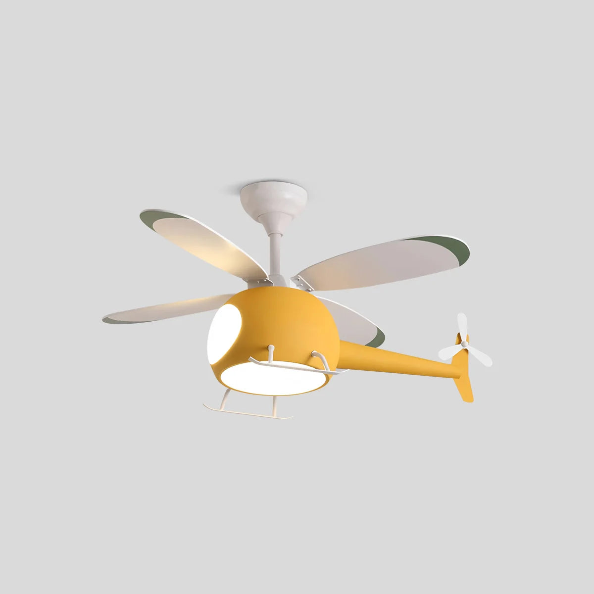 Eloer Airplane Ceiling Fan Lamp for Children’s Room
